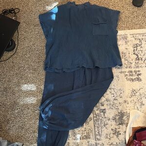 Women's Blue Jumpsuit